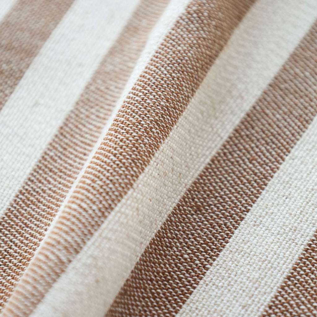 Elvonaeoly Stripe Linen Custom Curtains
