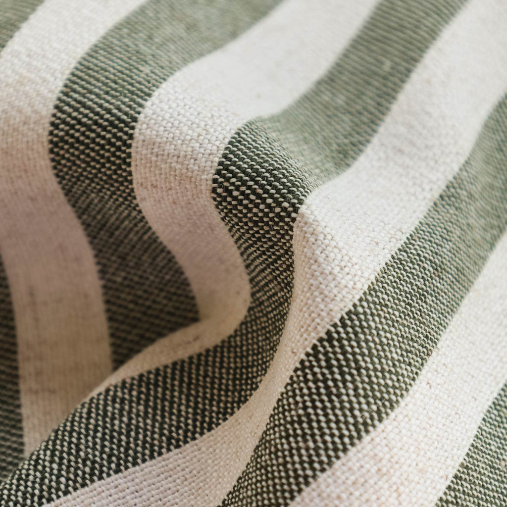 Elvonaeoly Stripe Linen Custom Curtains