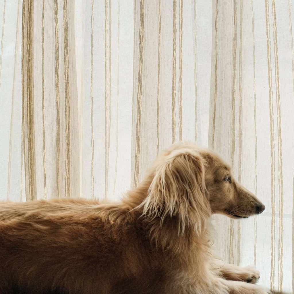 Elvonaeoly Stripe Pattern Curtains