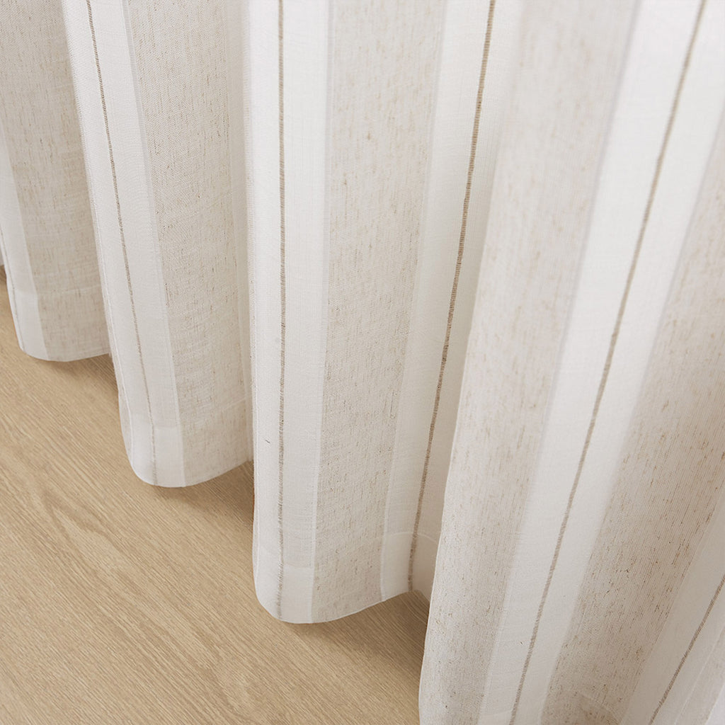 Elvonaeoly Stripe Pattern Curtains