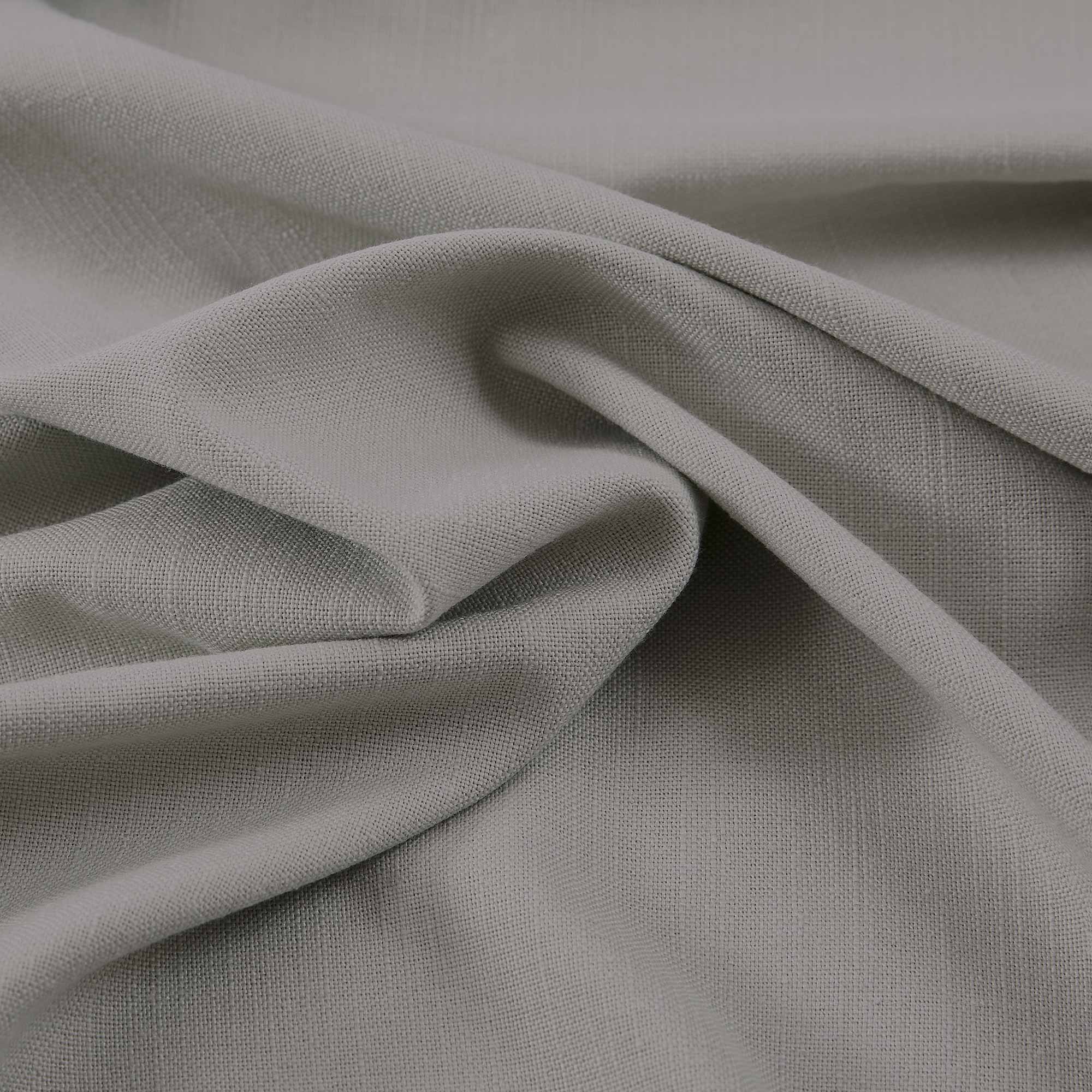 Elvonaeoly Solid Texture Cotton Curtains