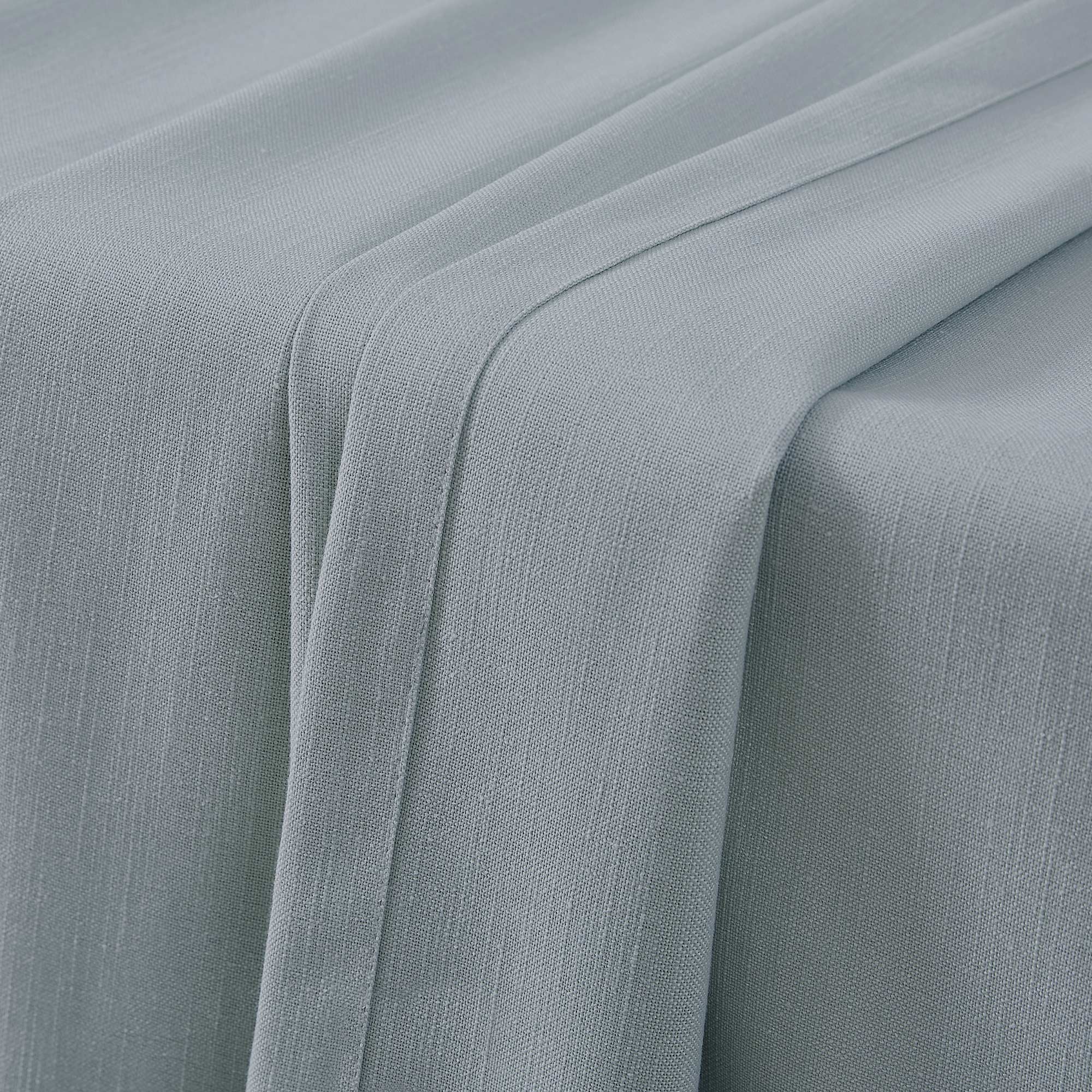 Elvonaeoly Solid Texture Cotton Curtains