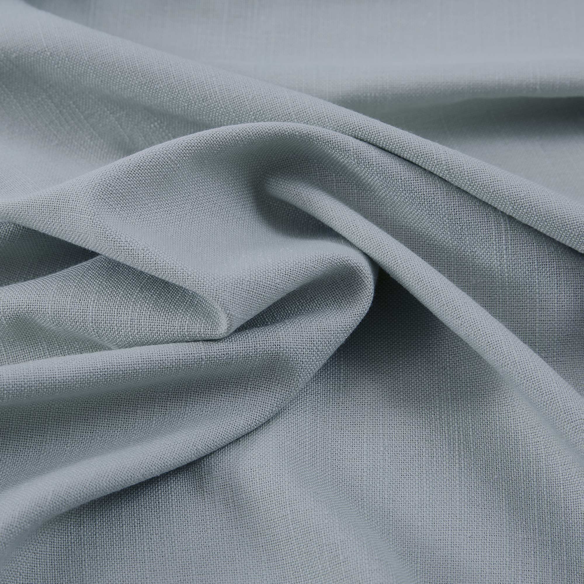 Elvonaeoly Solid Texture Cotton Curtains
