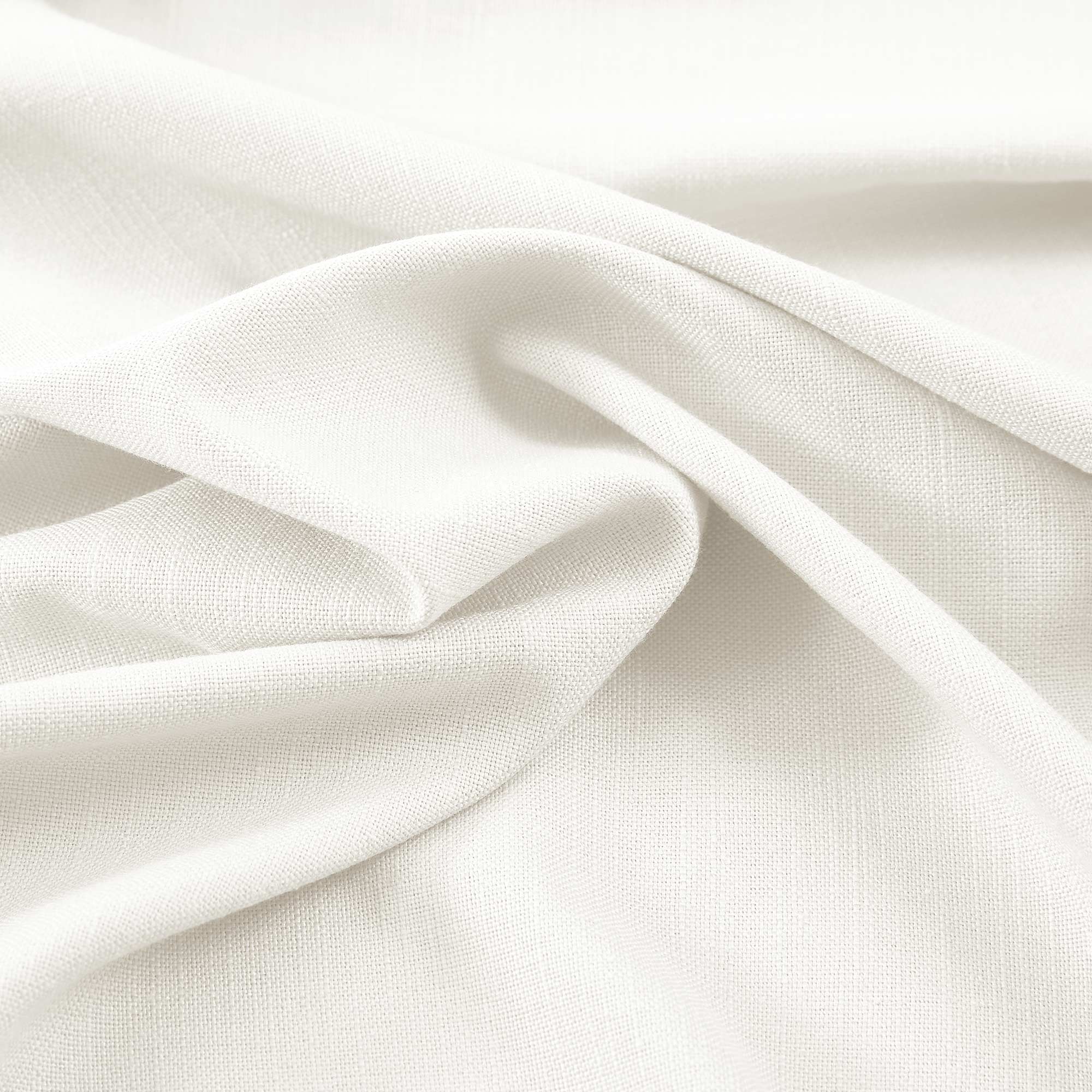 Elvonaeoly Solid Texture Cotton Curtains