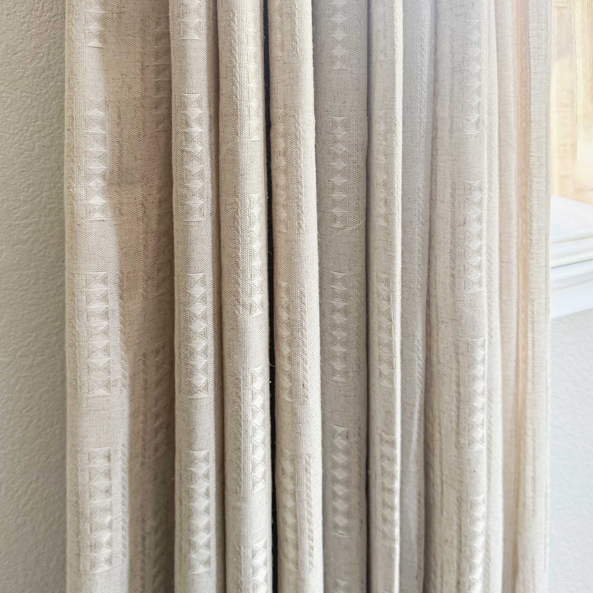 Elvonaeoly Bohemian Semi Sheer Curtains