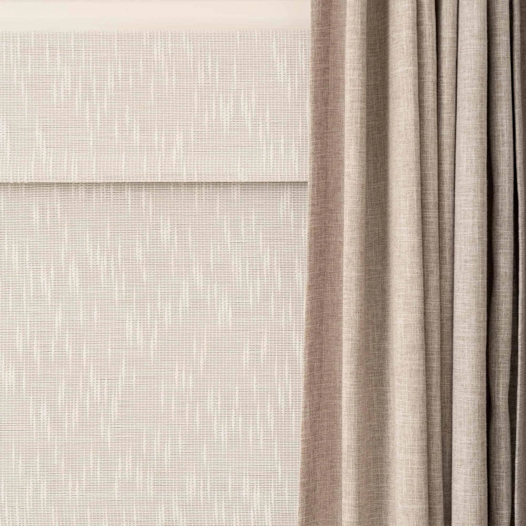 Elvonaeoly Crossweave Linen Look Custom Curtains