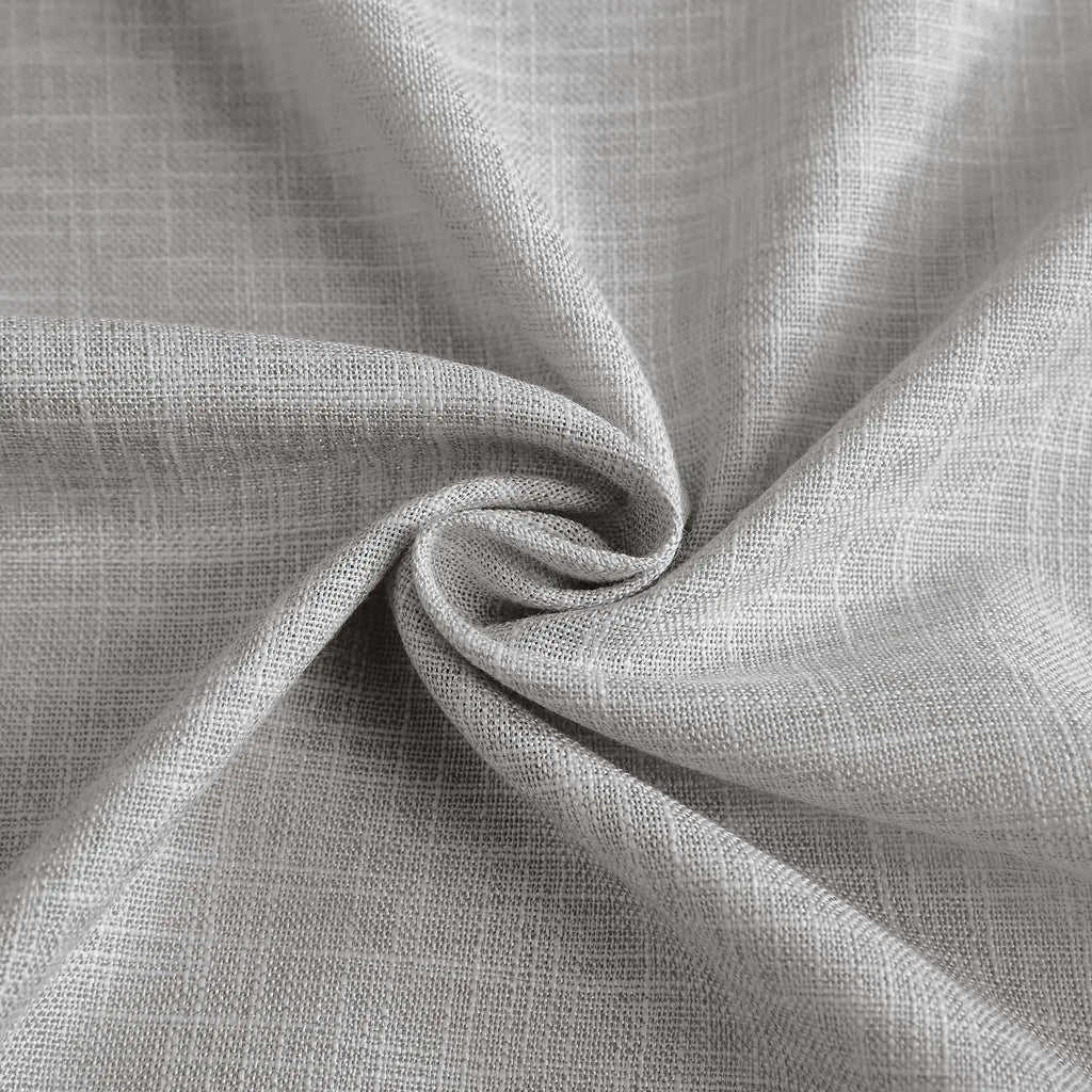 Elvonaeoly Crossweave Linen Look Custom Curtains