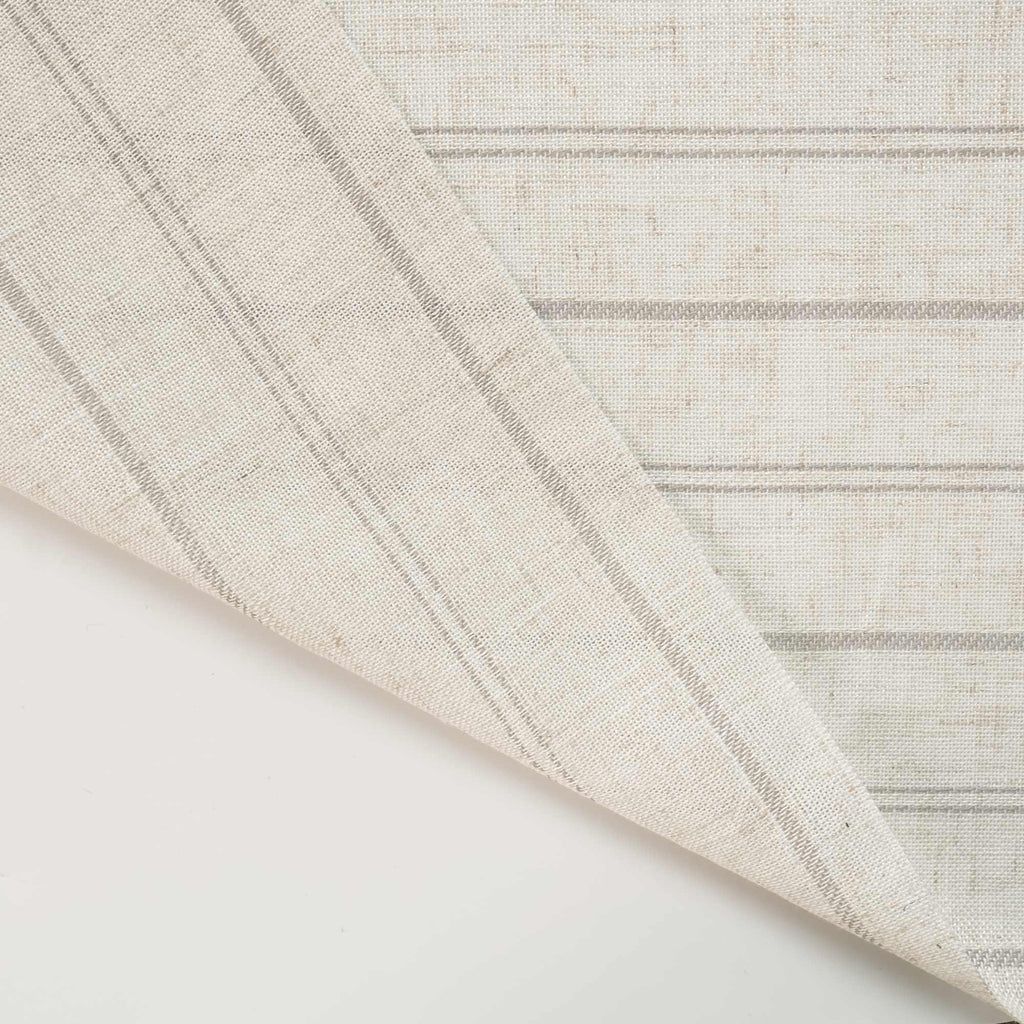 Elvonaeoly Minimalist Striped Linen Curtains