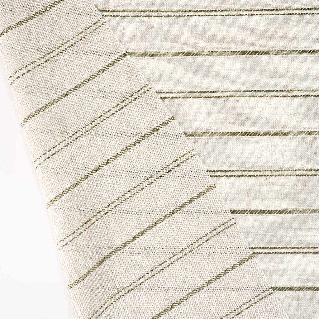 Elvonaeoly Minimalist Striped Linen Curtains