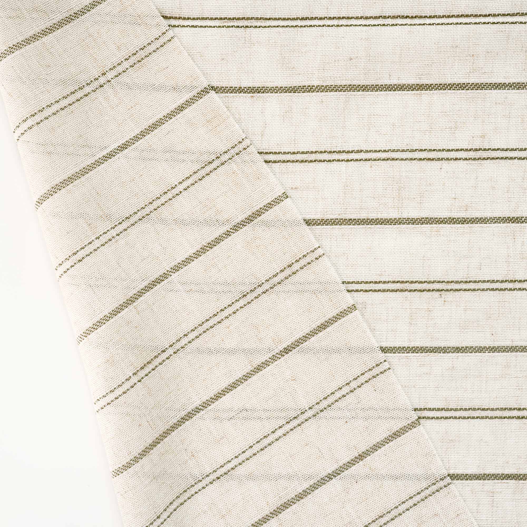 Elvonaeoly Minimalist Striped Linen Curtains