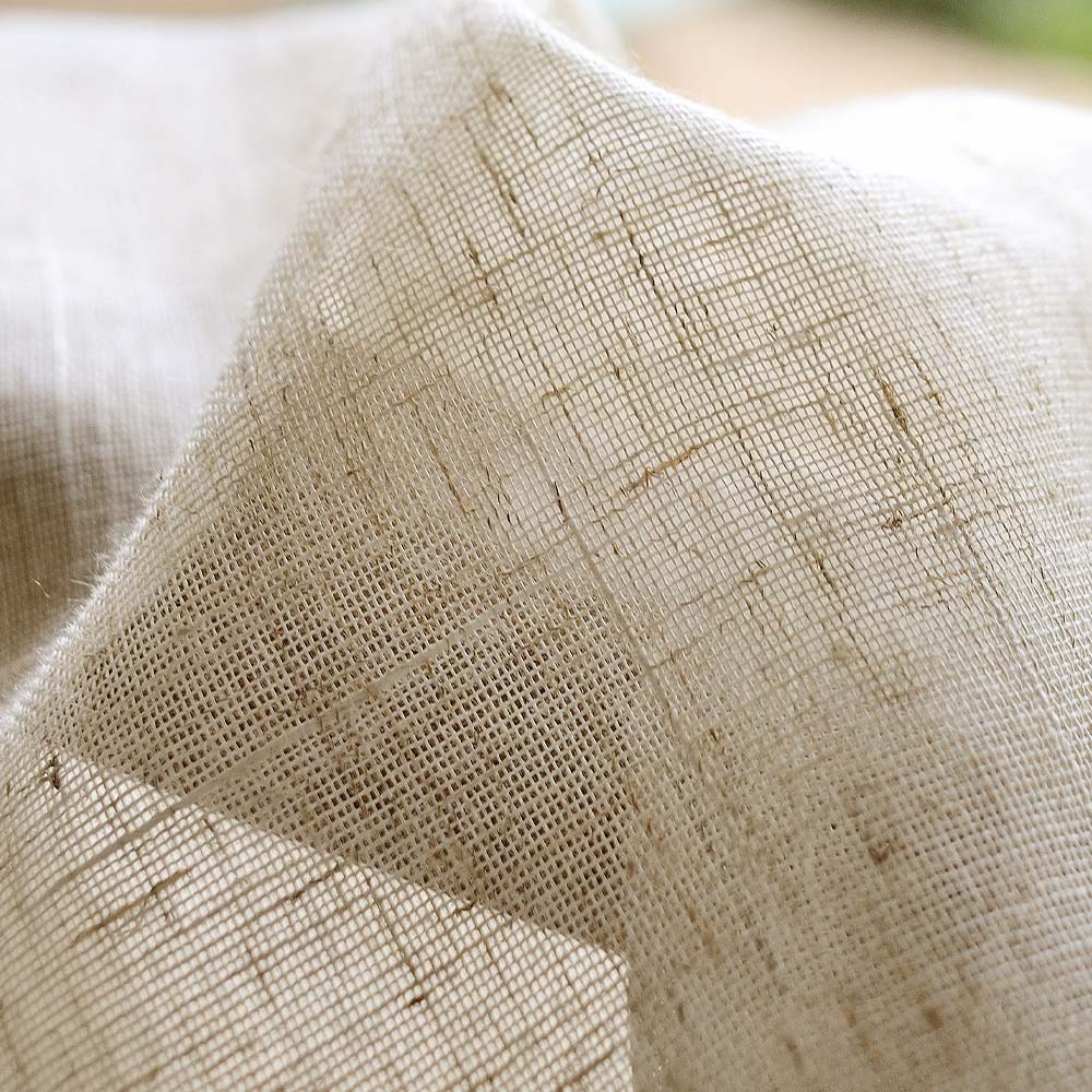 Elvonaeoly Linen Semi Sheer Curtains