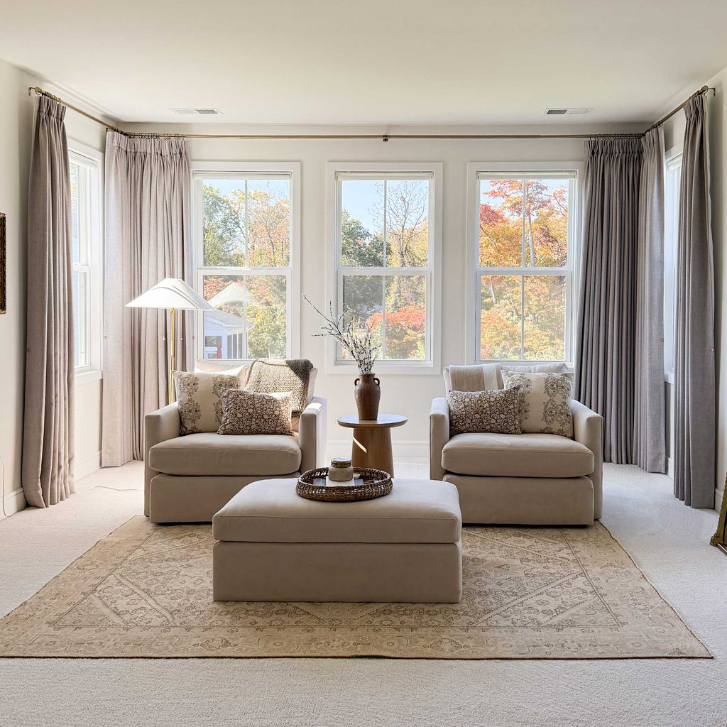 Elvonaeoly Permanently Flame Resistant Curtains