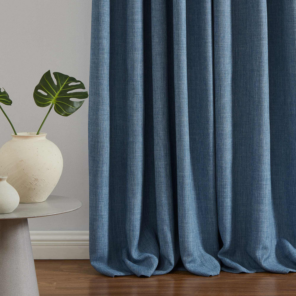 Elvonaeoly Permanently Flame Resistant Curtains