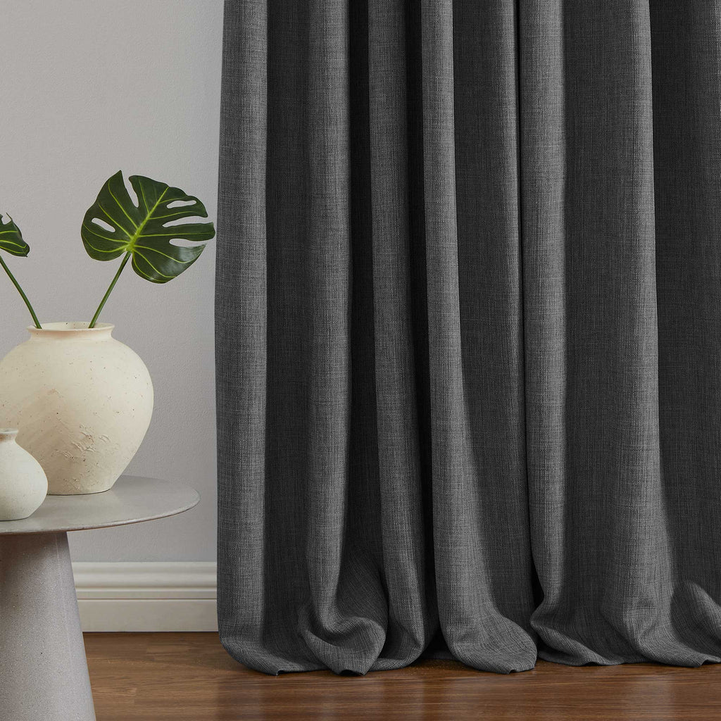 Elvonaeoly Permanently Flame Resistant Curtains