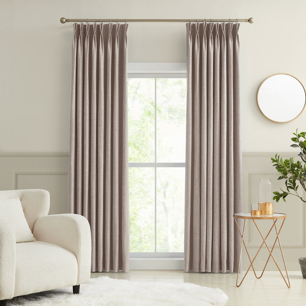 Elvonaeoly Permanently Flame Resistant Curtains