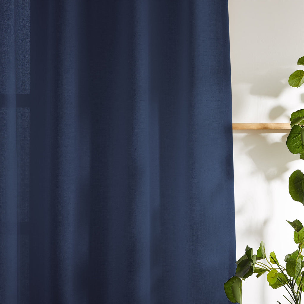 Elvonaeoly Semi Sheer Curtains