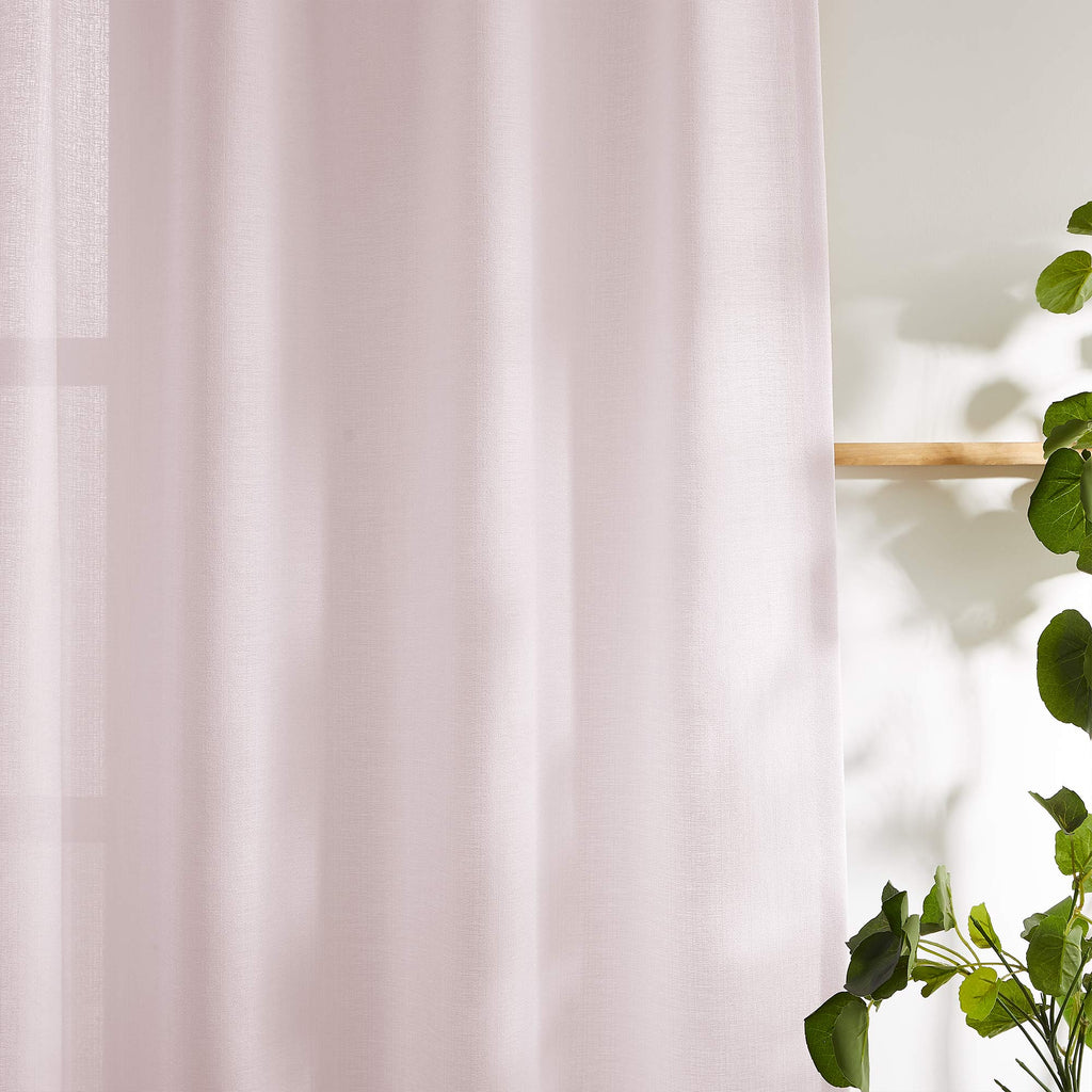 Elvonaeoly Semi Sheer Curtains