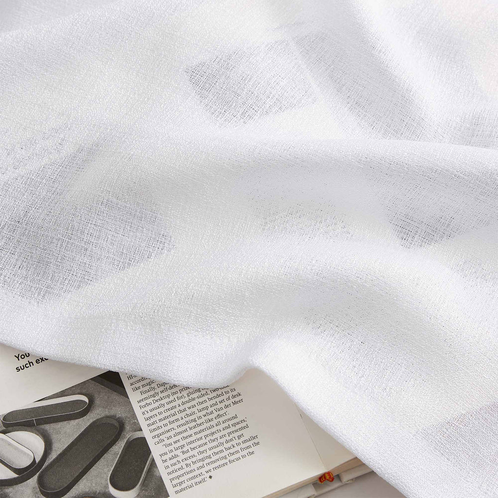 Elvonaeoly Semi Sheer Door Curtains