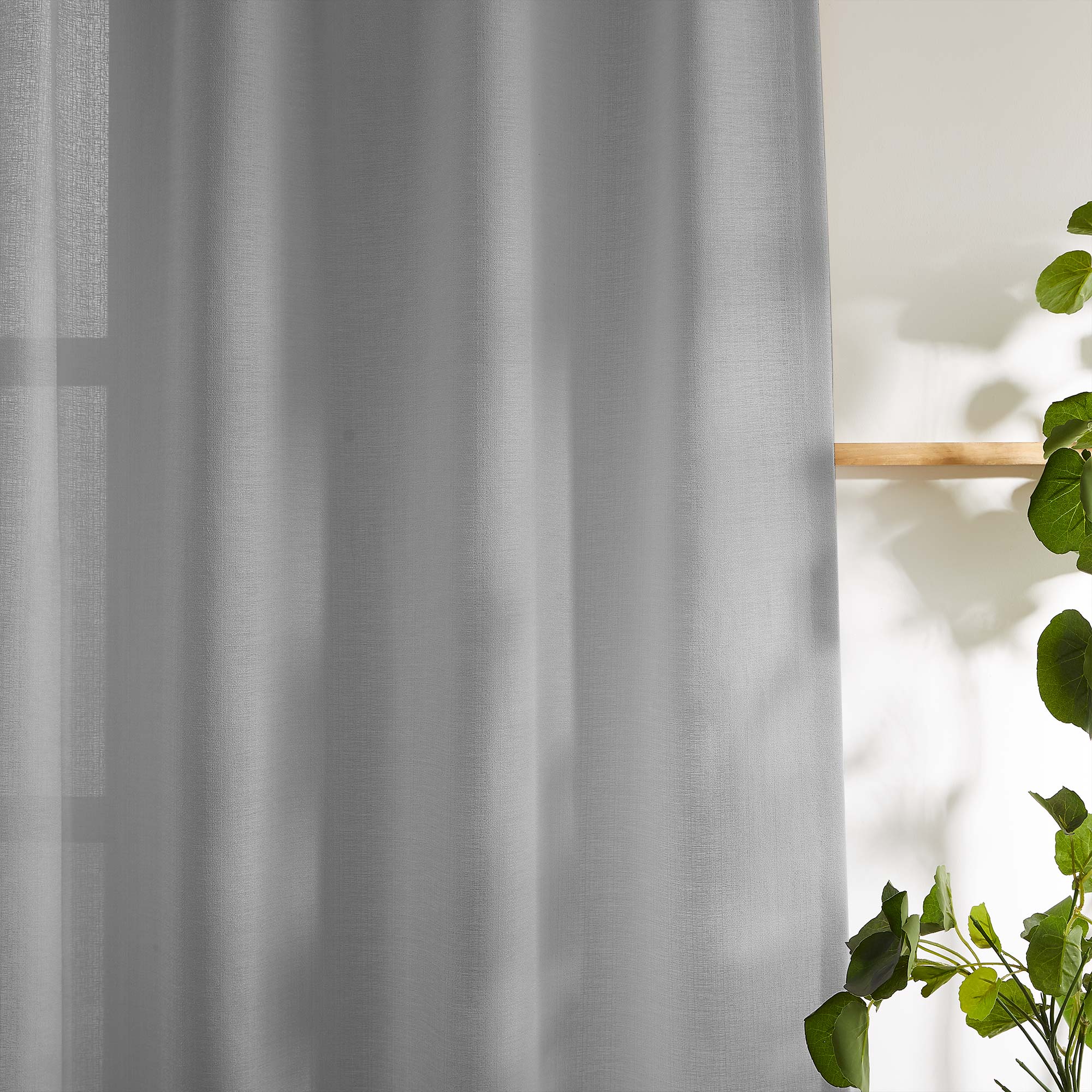 Elvonaeoly Semi Sheer Curtains
