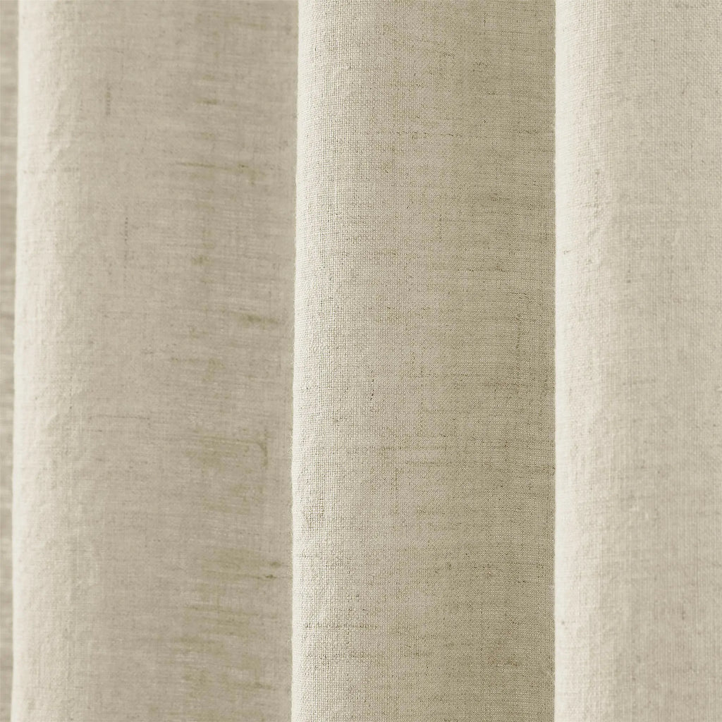 Elvonaeoly Heavy 100% Linen Curtains