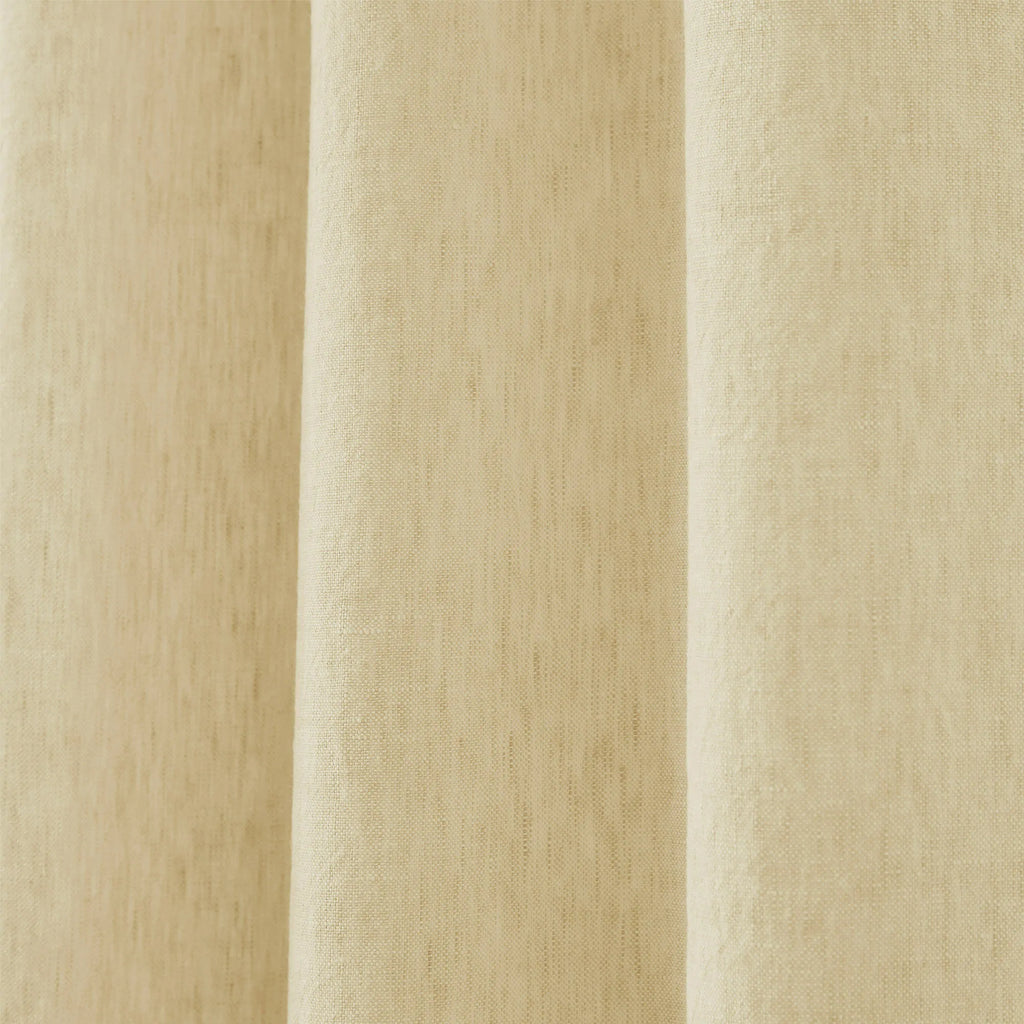 Elvonaeoly Heavy 100% Linen Curtains