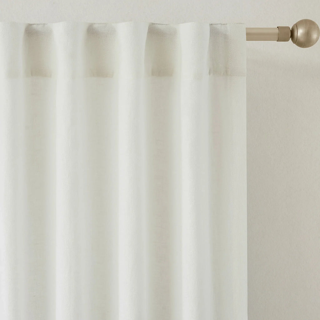 Elvonaeoly Heavy 100% Linen Curtains