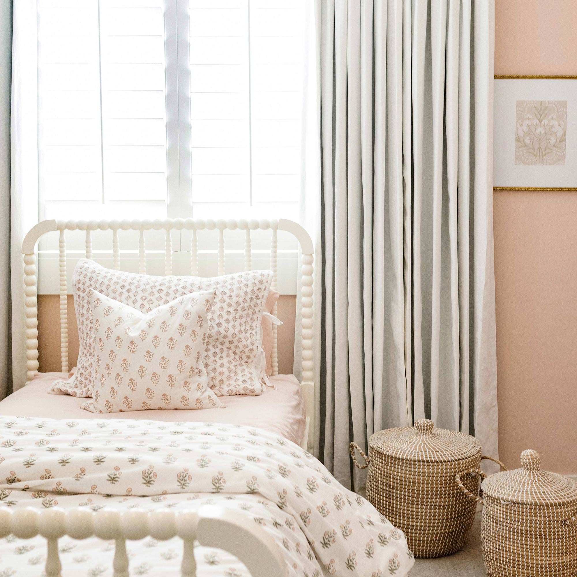 Elvonaeoly Heavy 100% Linen Curtains