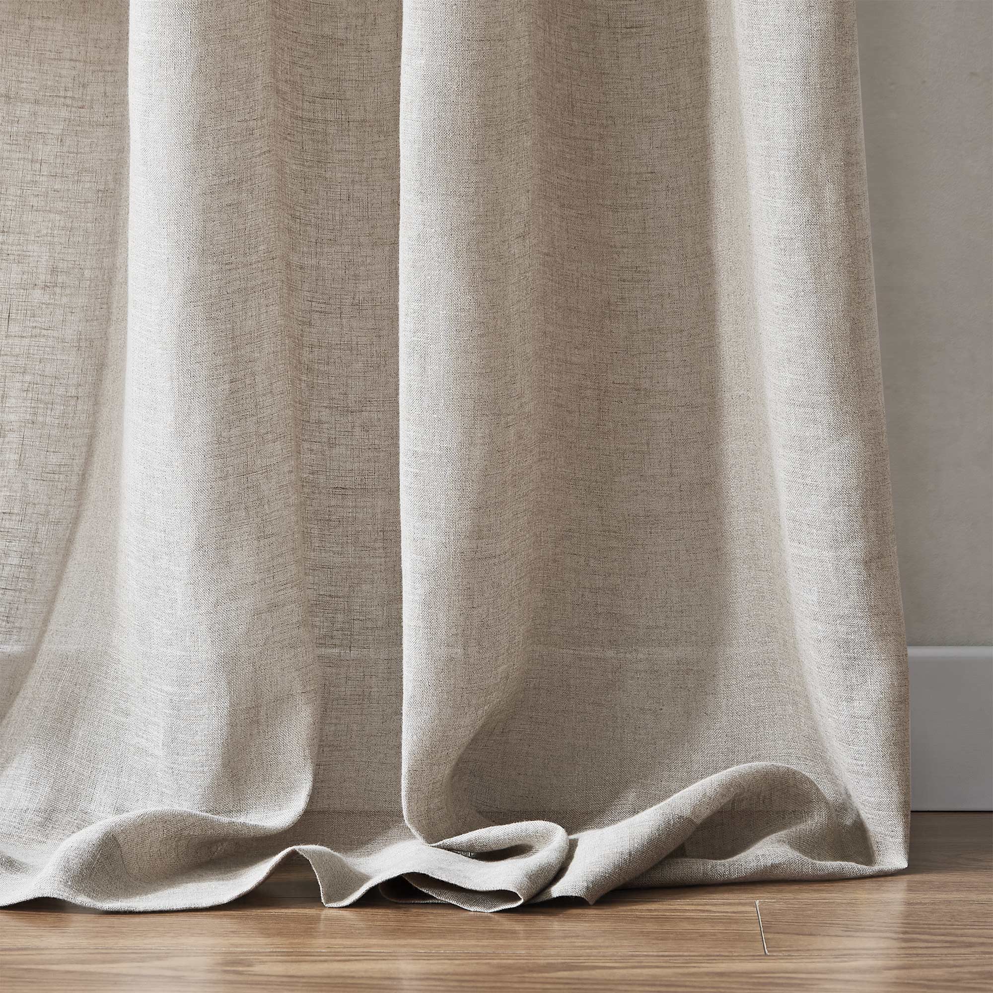 Elvonaeoly Belgian Linen Curtains