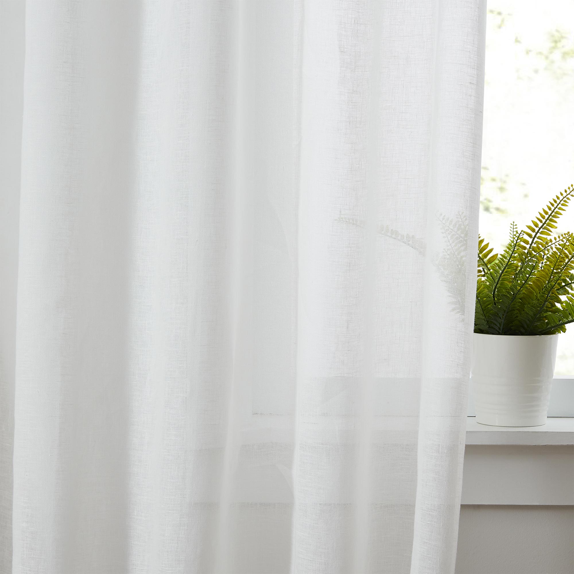 Elvonaeoly Belgian Linen Curtains