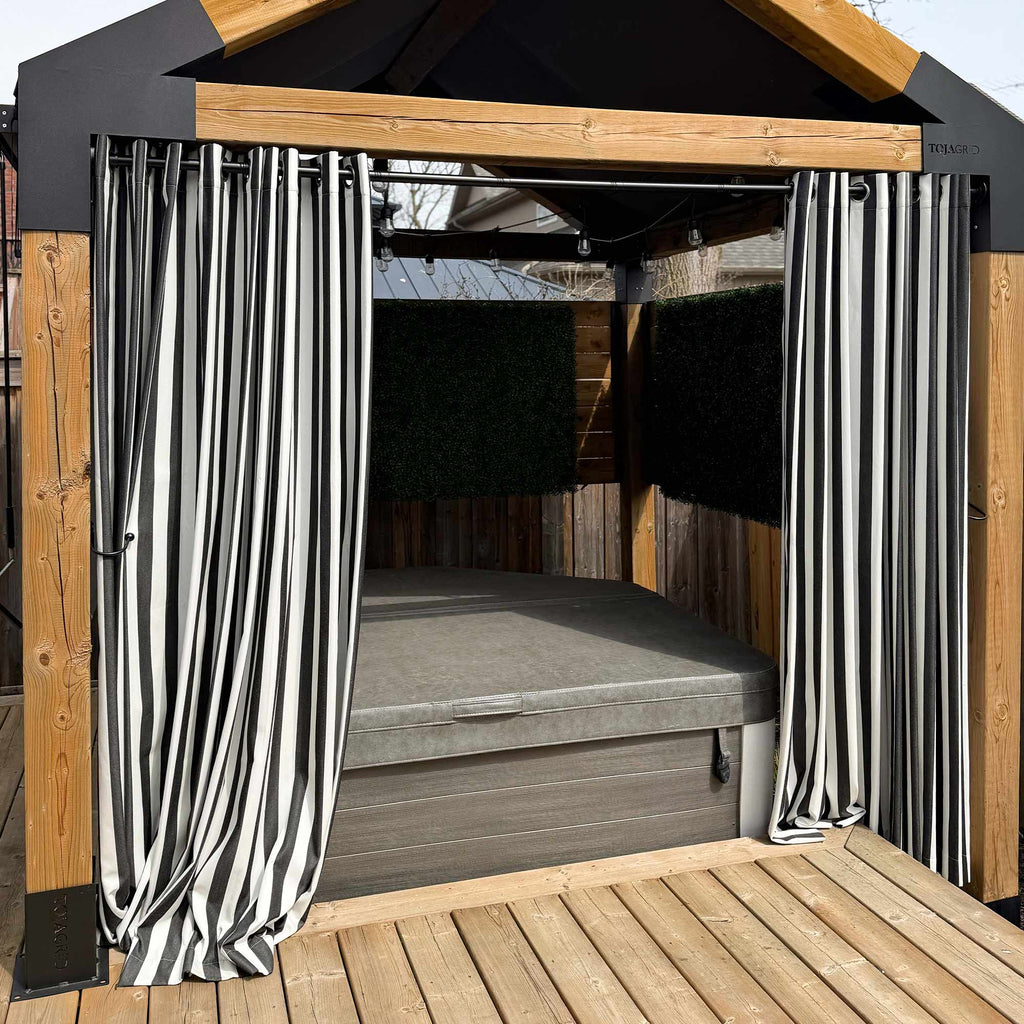 Elvonaeoly Acrylic Outdoor Curtains