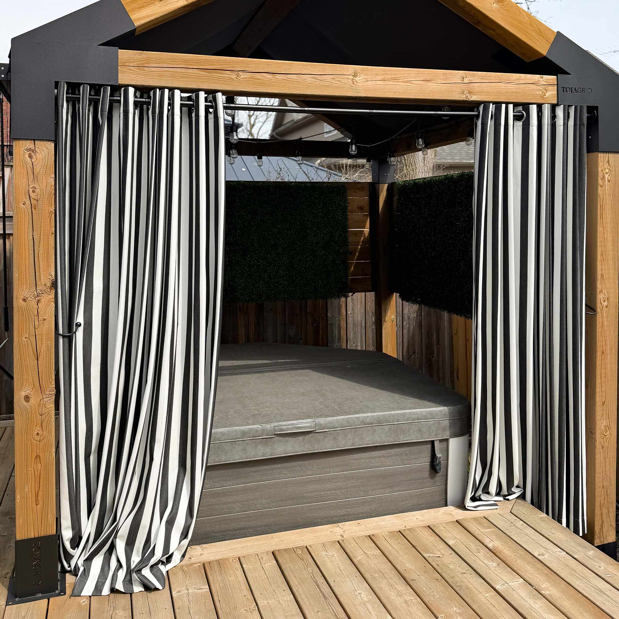 Elvonaeoly Acrylic Outdoor Curtains