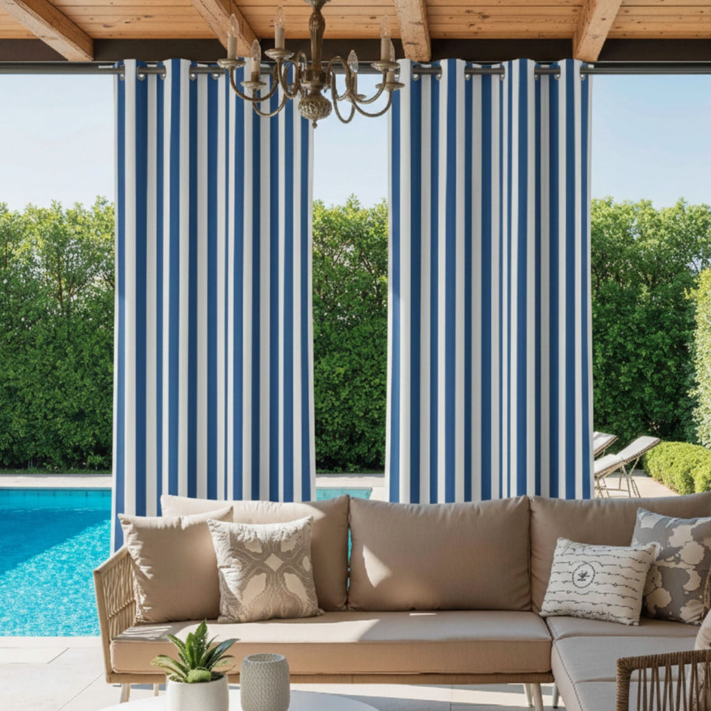 Elvonaeoly Acrylic Outdoor Curtains