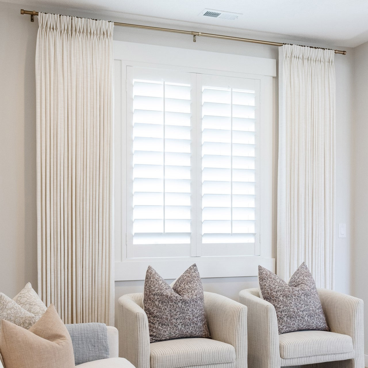 Elvonaeoly Linen Blend Curtains