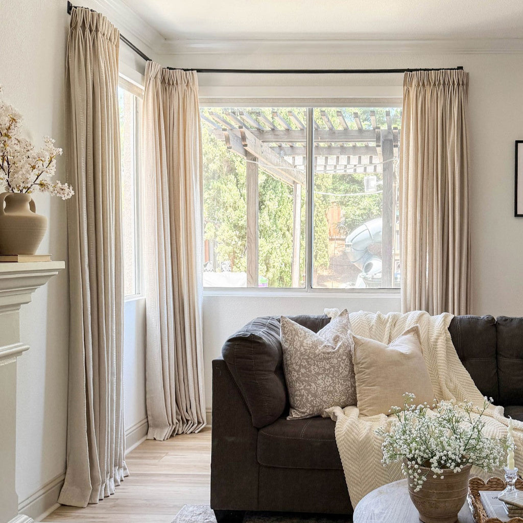 Elvonaeoly Bohemian Semi Sheer Curtains