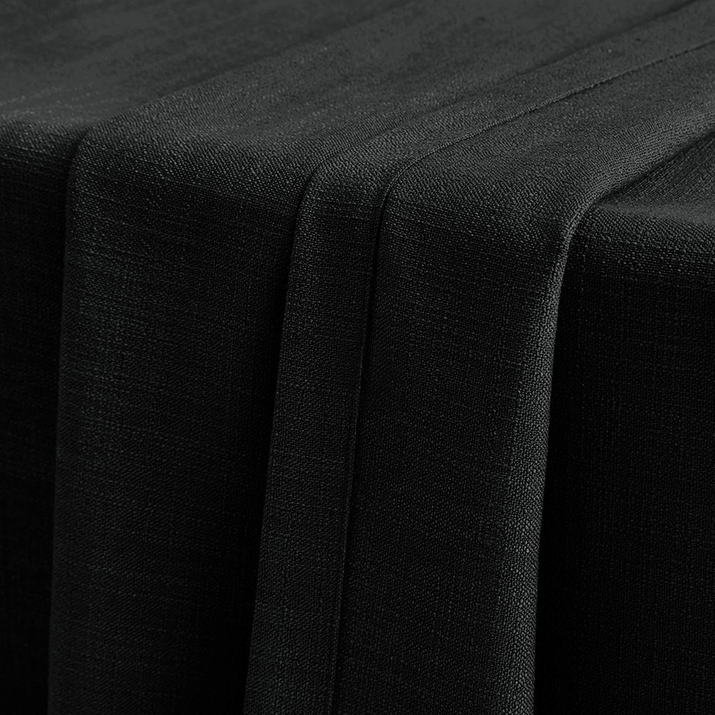 Elvonaeoly Linen Blend Curtains