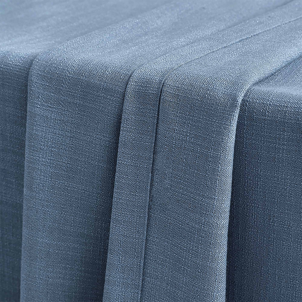 Elvonaeoly Linen Blend Curtains