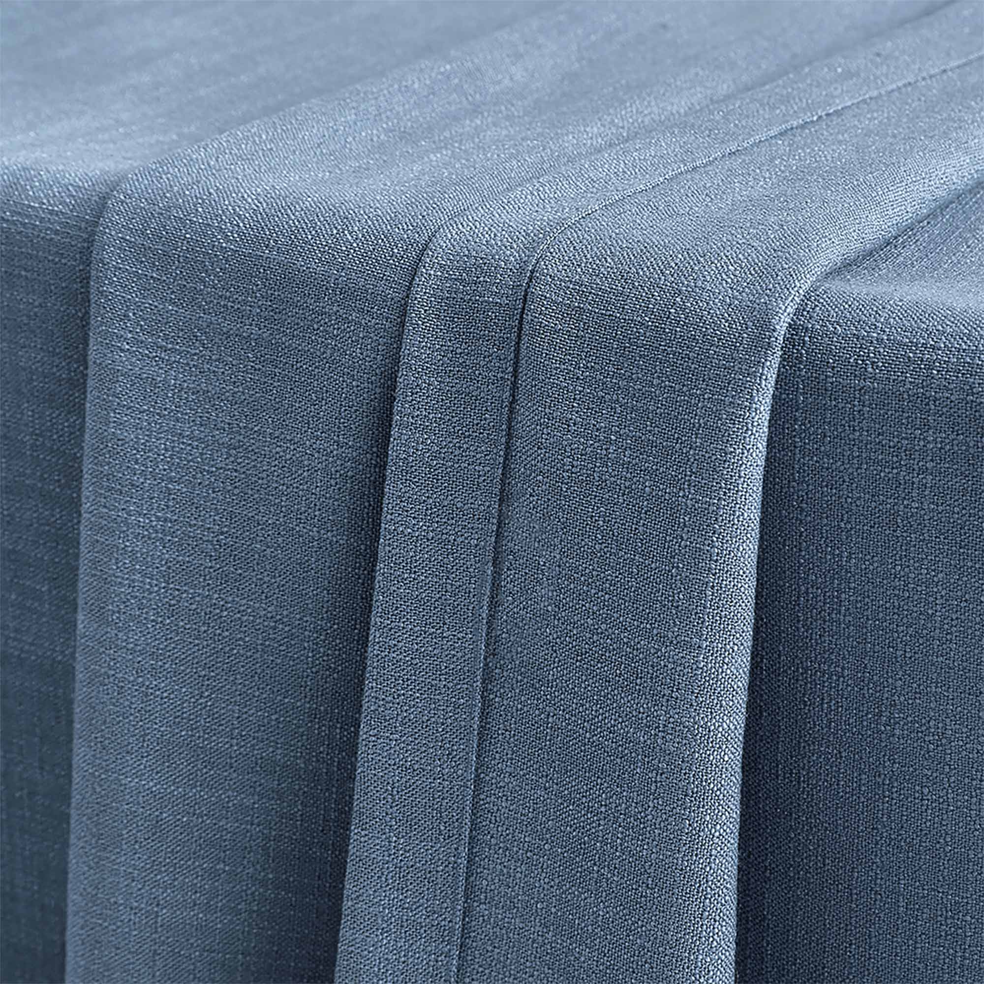 Elvonaeoly Linen Blend Curtains