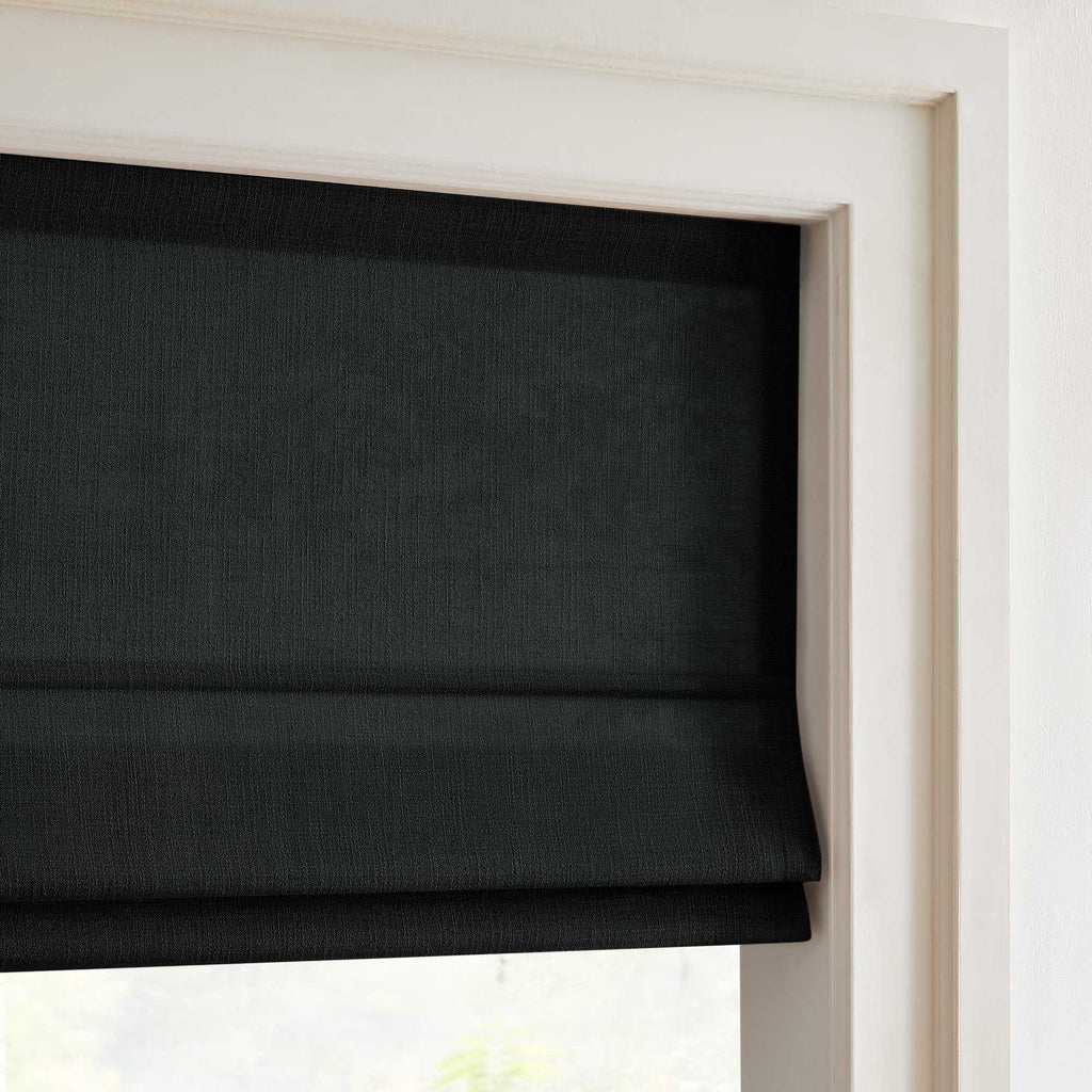 Elvonaeoly Custom Linen Roman Shades