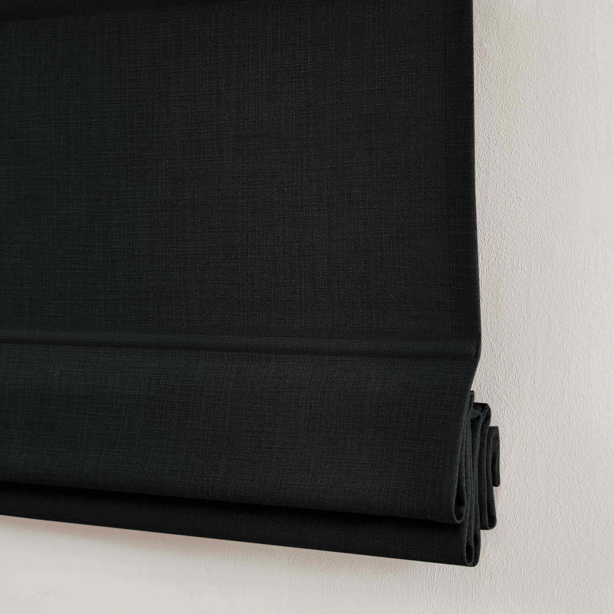 Elvonaeoly Custom Linen Roman Shades