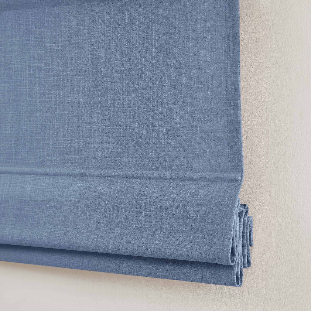 Elvonaeoly Custom Linen Roman Shades