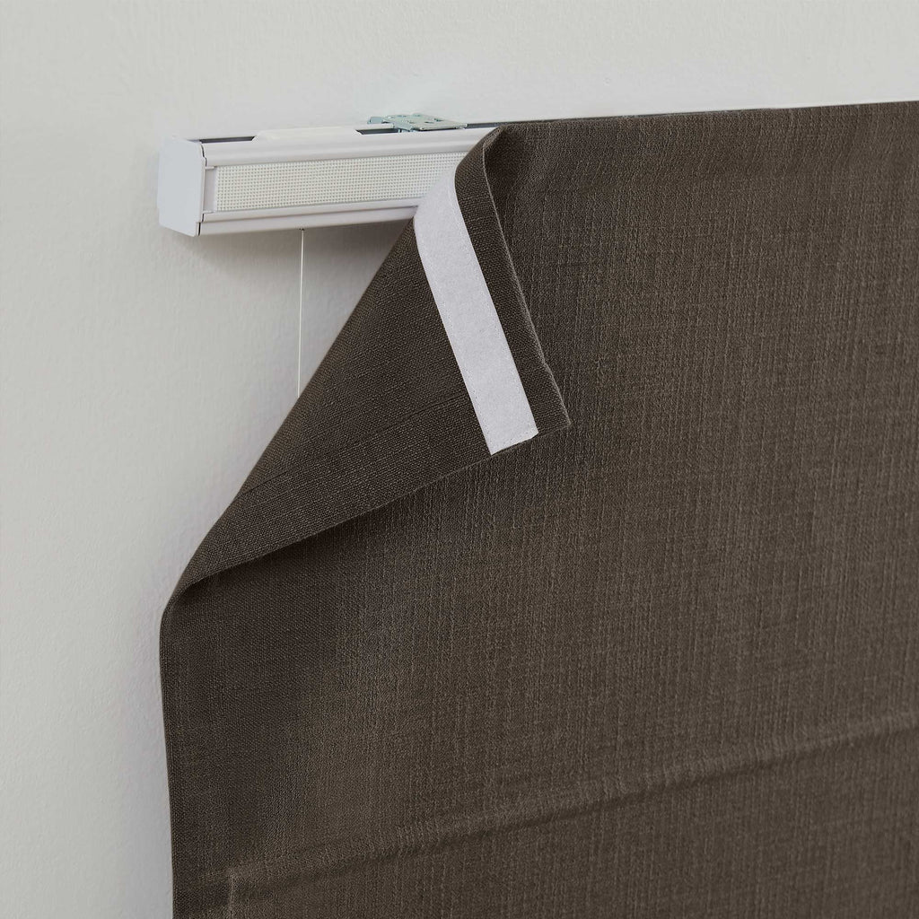 Elvonaeoly Custom Linen Roman Shades