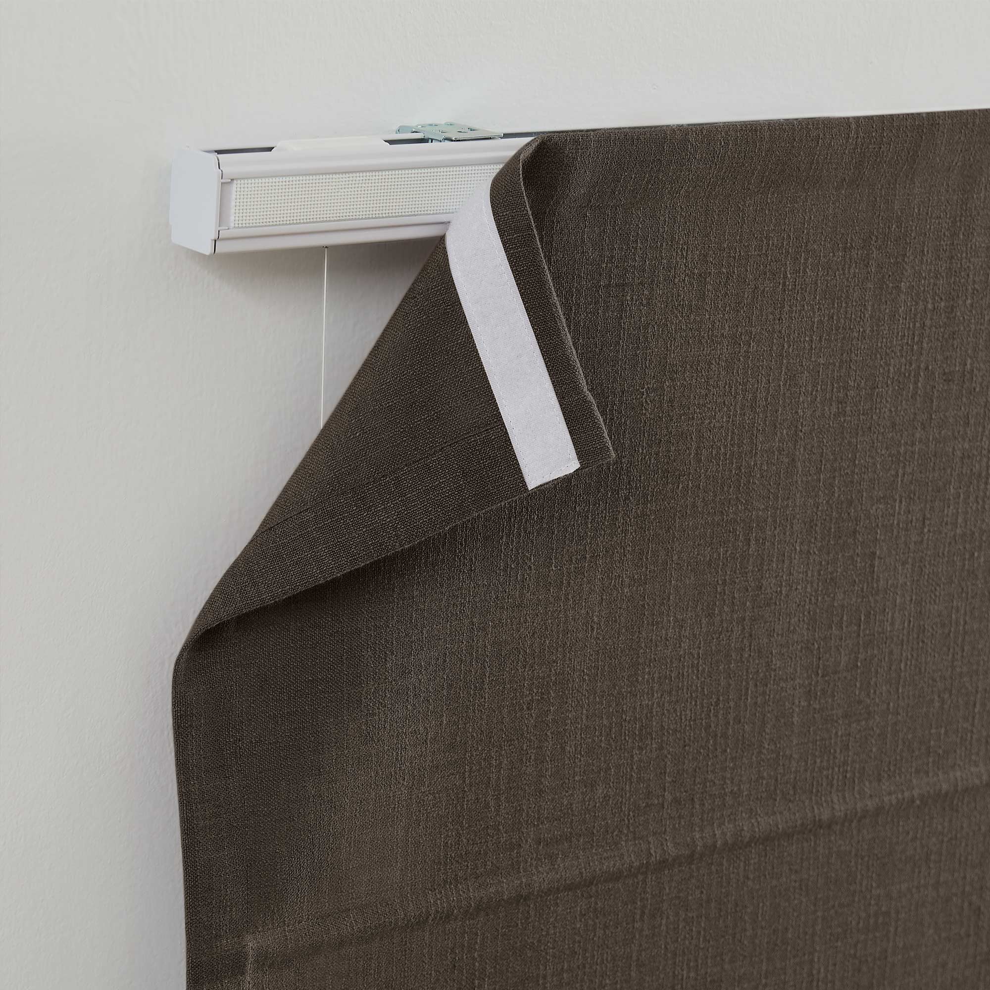 Elvonaeoly Custom Linen Roman Shades