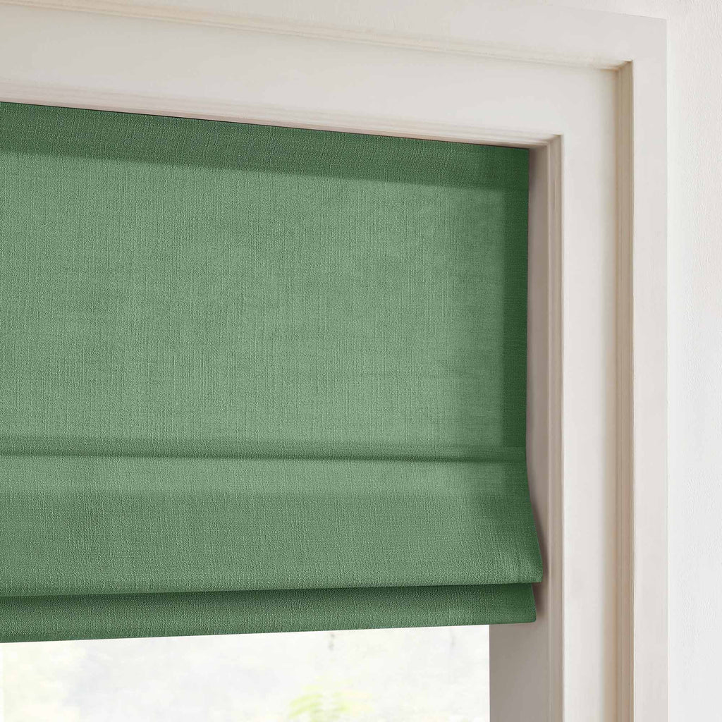 Elvonaeoly Custom Linen Roman Shades