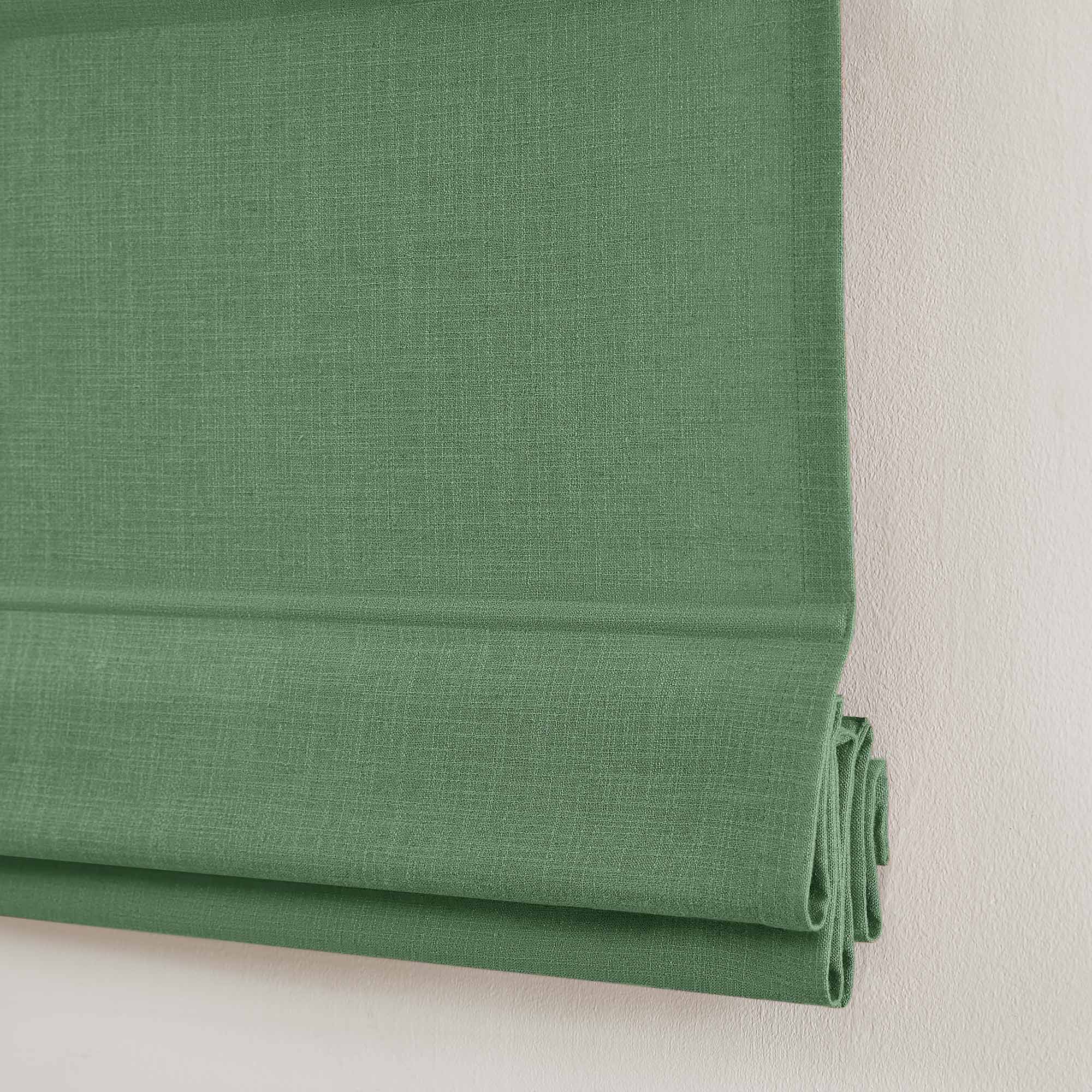 Elvonaeoly Custom Linen Roman Shades