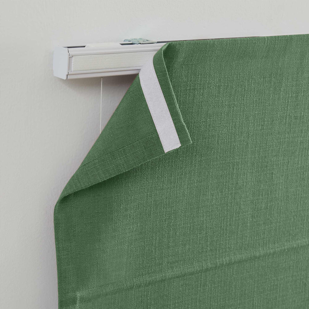 Elvonaeoly Custom Linen Roman Shades