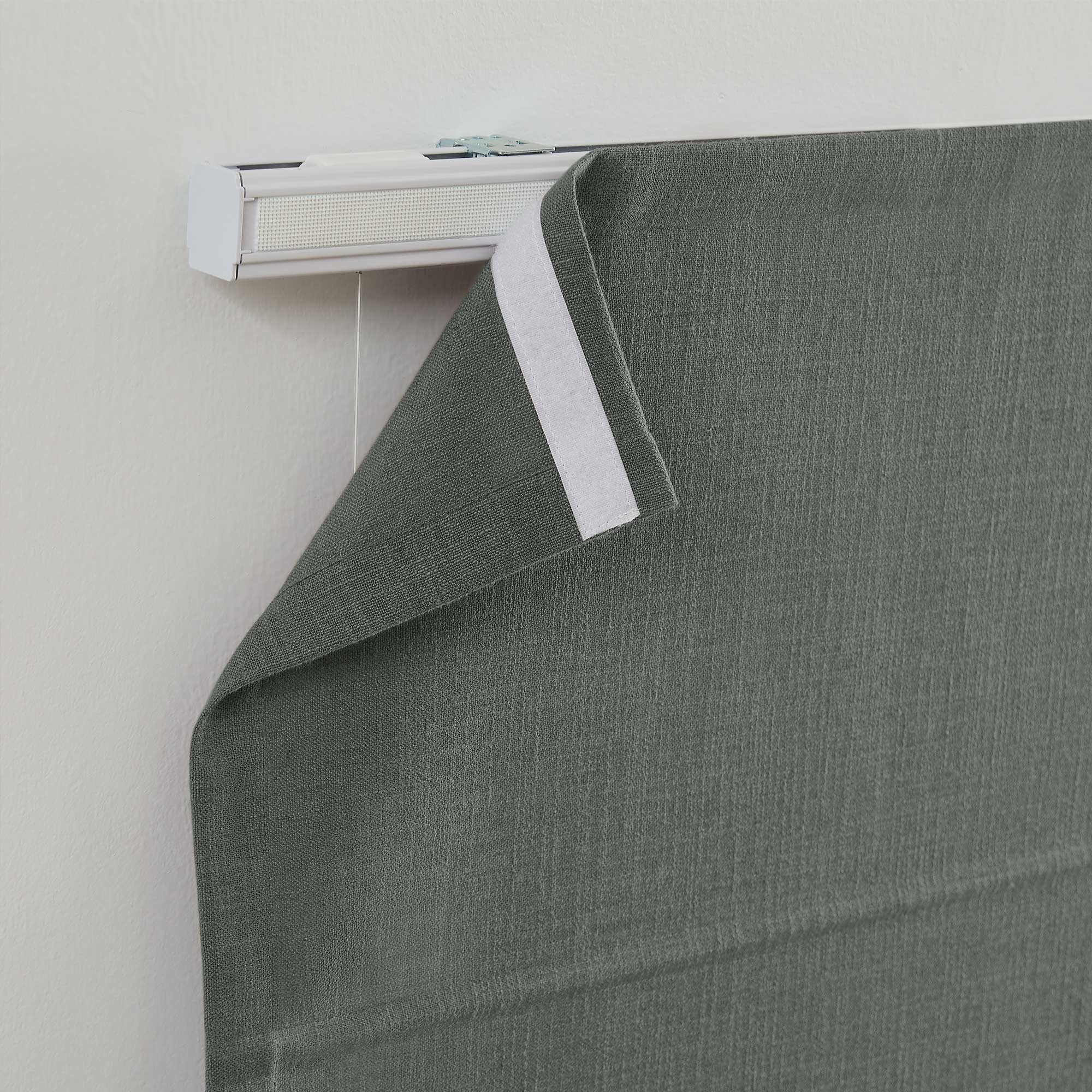 Elvonaeoly Custom Linen Roman Shades