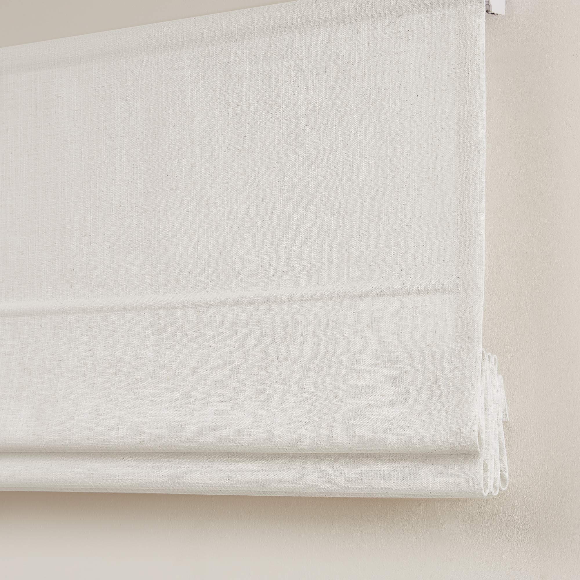Elvonaeoly Custom Linen Roman Shades
