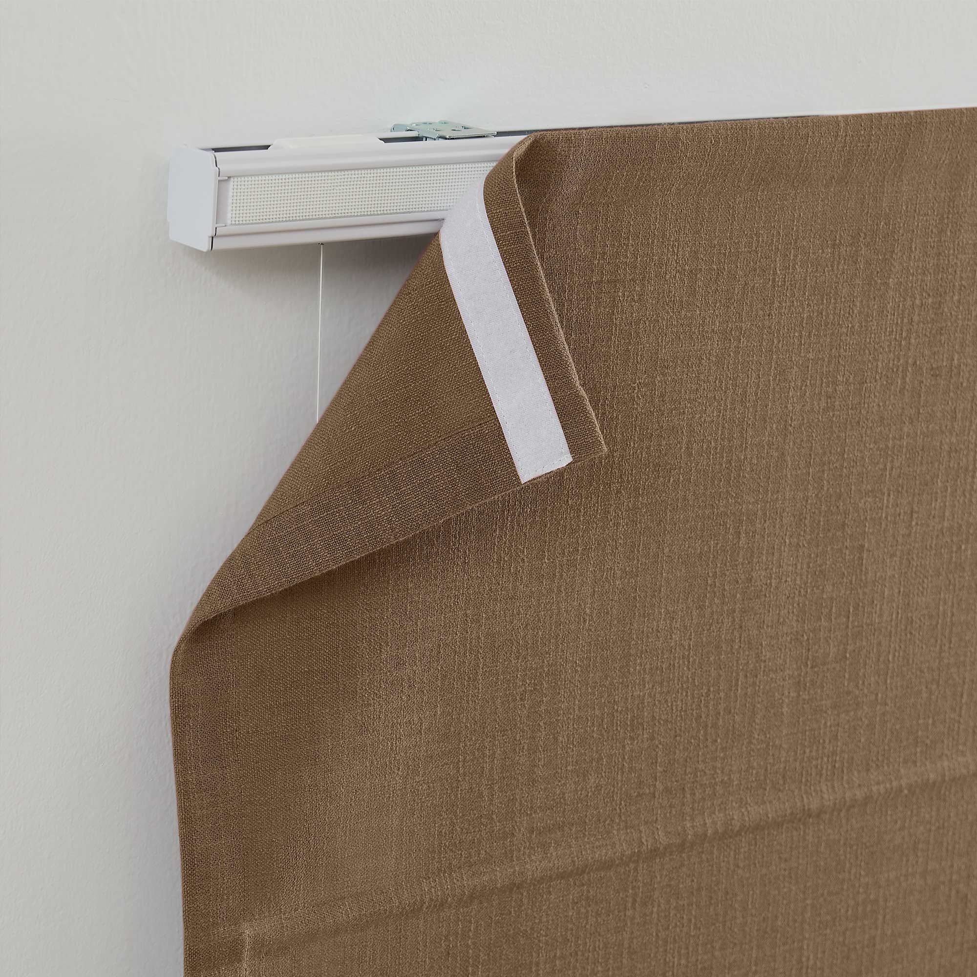 Elvonaeoly Custom Linen Roman Shades