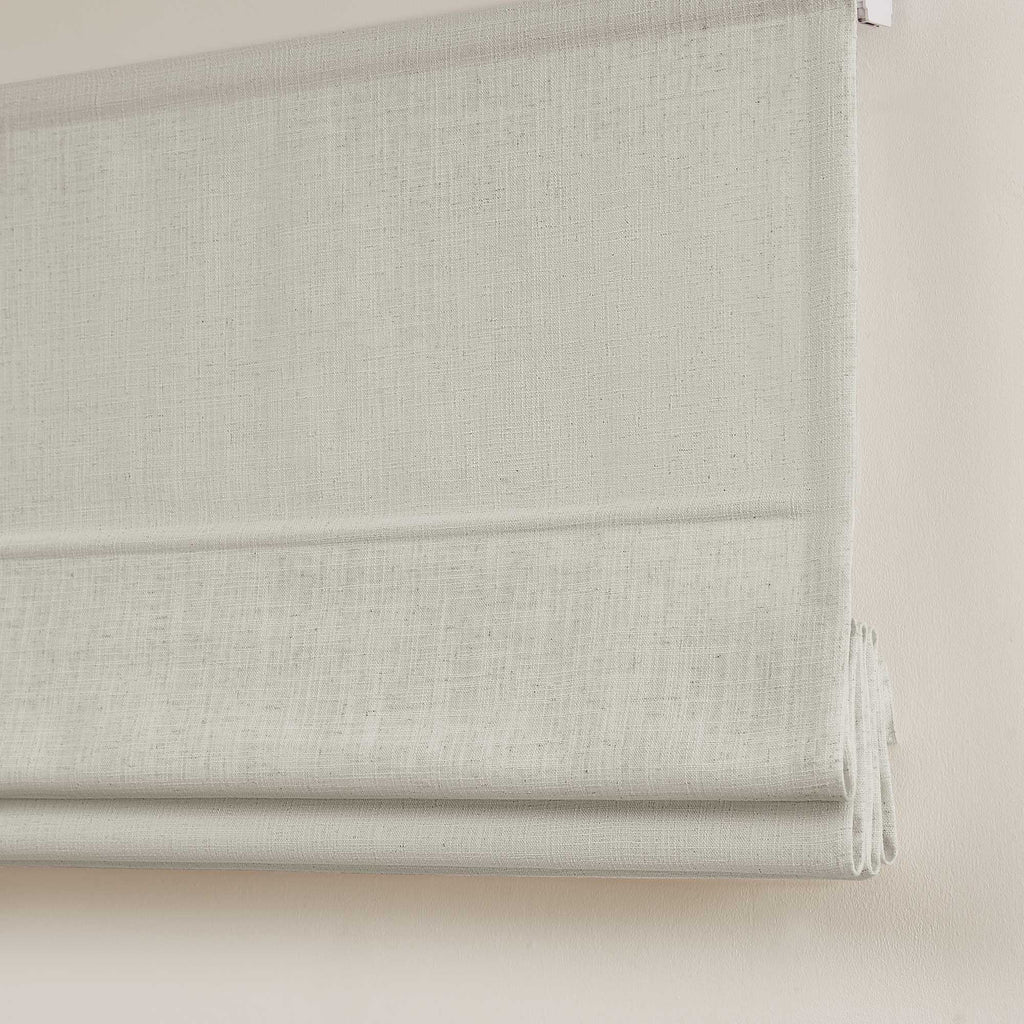 Elvonaeoly Custom Linen Roman Shades