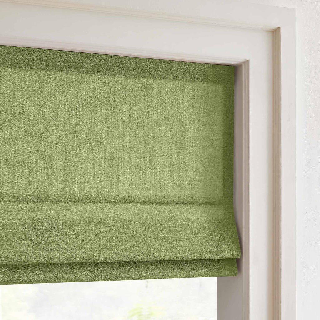 Elvonaeoly Custom Linen Roman Shades